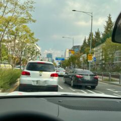 오산에서 배운 운전 이제 혼자 다니려고요